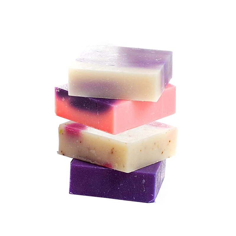 OEM/ODM Made with Pure Essential Oils Lilac Flowers Luxury Handmade Soap for Skin Care