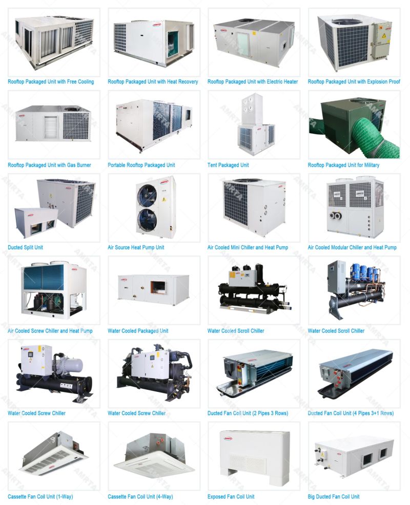 Water Cooled Screw Compressor Industrial and Commercial Chiller