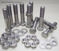 Titanium Bolts and Titanium Standard Parts Gr2 for Heat Exchanger