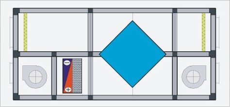 Shenglin Air to Air Heat Exchanger Paper Core Air Ventilation Heat Recovery Core