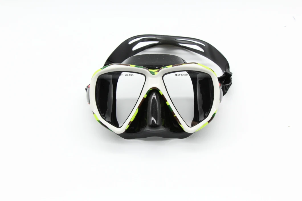 Tempered Glass Diving Mask Scuba Dive Glasses Free Diving Mask