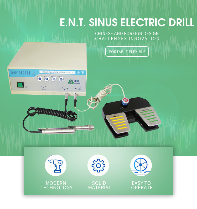 Ent Shaver Treatment Unit Sinoscope Instrument Many Different Types Sinus Electric Drill