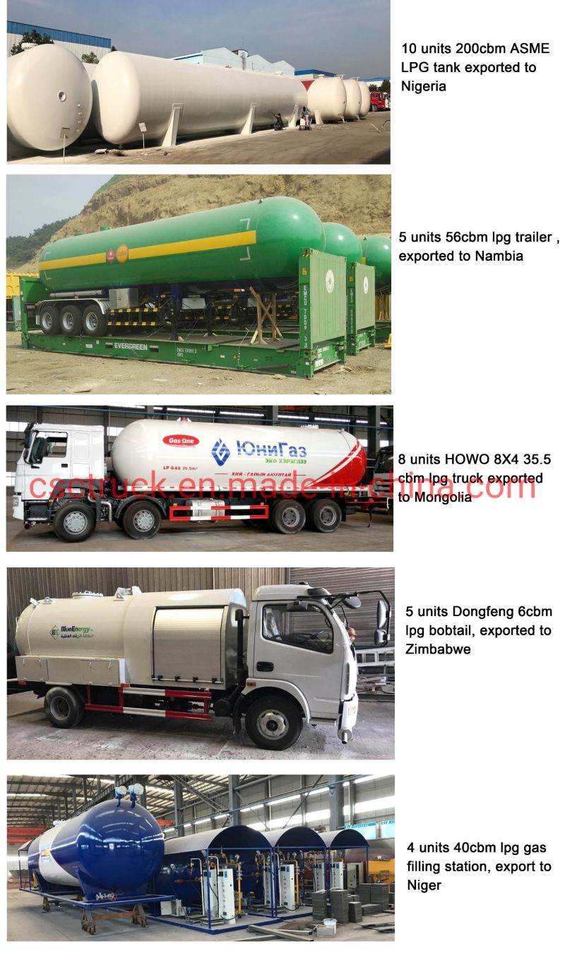 5t LPG Gas Gas Storage Tank for Zimbabwe