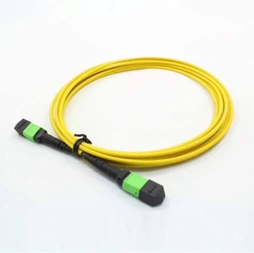 12cores Round Fiber Optic Cable with MPO/MTP Female or Male Connector for Date Center