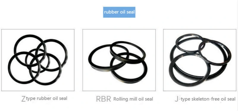 NBR/FKM/Silicone Rubber Buffers Skeleton Oil Seal Lip Sealing