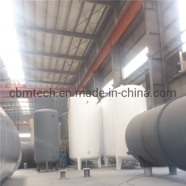 Top Tank Equipment Pressure Vessel Cryogenic Liquid Storage Tank