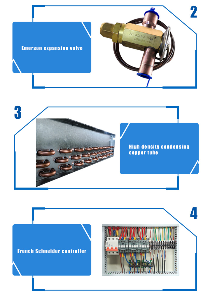 Water Cooled Water Chiller Screw Compressor Flooded Chiller