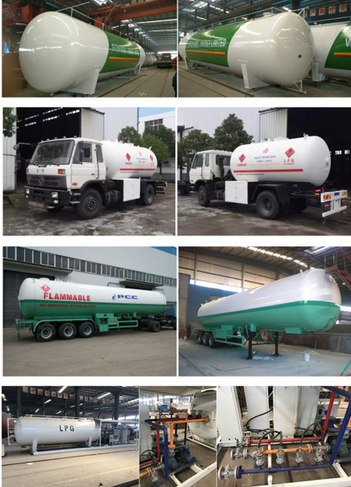 Nigeria LPG Gas Storage Tank 40m3 LPG Storage Tank LPG 20 Ton Storage Tank for Sale