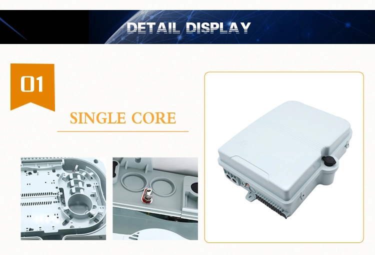 Fiber Optic Equipment 24 Ports FTTH Fiber Optic Distribution Box