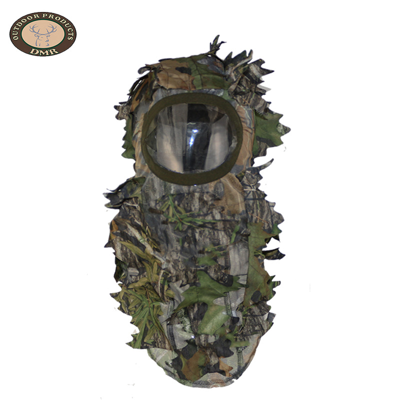 Hot Sale Hunting Accessories - Hunting Hat - Turkey Hunting - Hunting Mask - Camo Face Mask - 3D Leafy Balaclava Airsoft Paintball