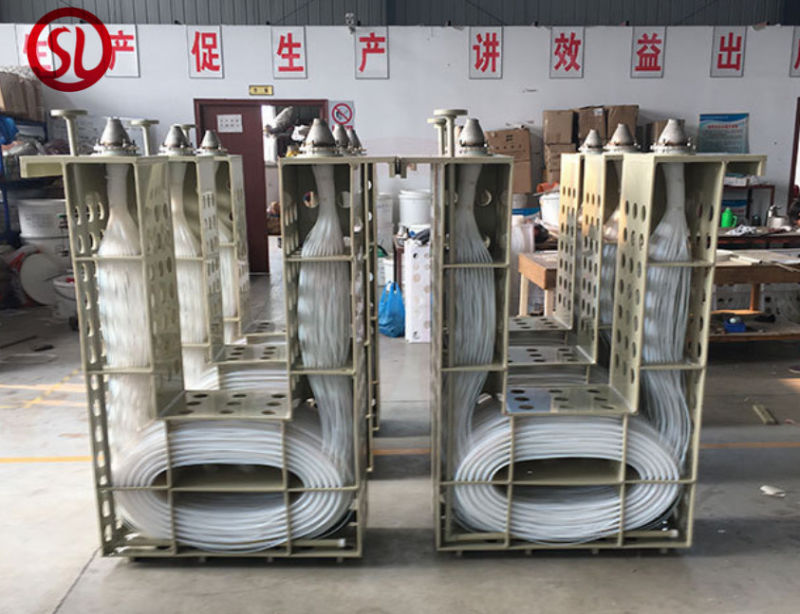 Industrial Chemical Immersed Tubular PTFE Heat Exchanger
