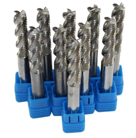 2021 HSS Drill Bits Factory Carbide 4 Flute Roughing End Mill Tool, Twist Drill Bit