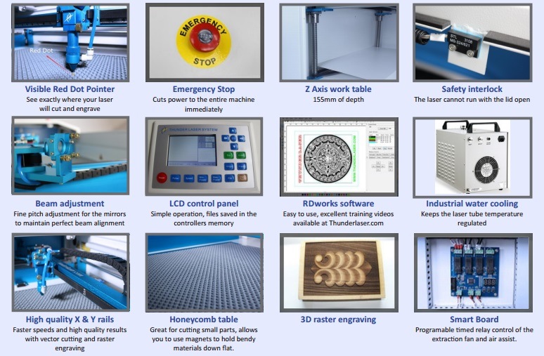 China Excellent Quality Laser Engraving and Cutting Machinery Tool