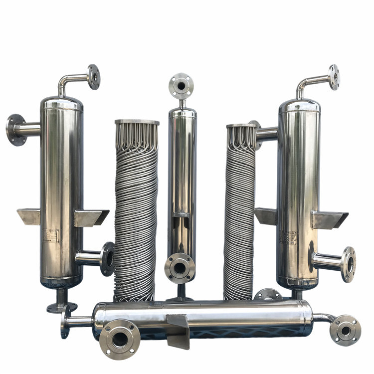 Popular New Producing Tube Condenser and Shell Spiral Heat Exchanger