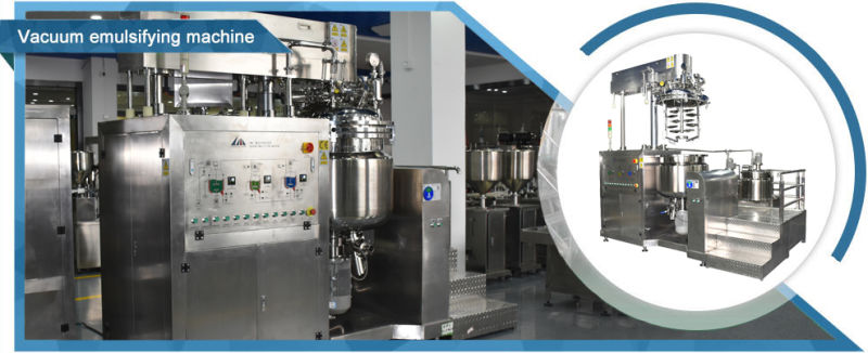 Fme for Handwashing Fluid Fixed Vacuum Homogeneous Emulsifying Machine Cosmetic Mixing