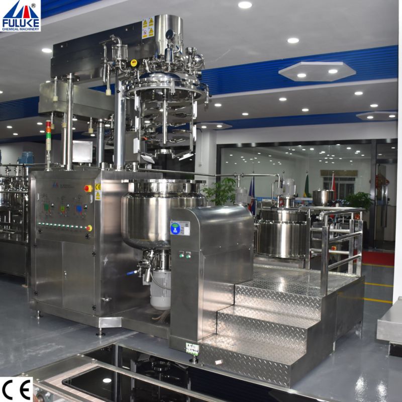 Fme for Handwashing Fluid Fixed Vacuum Homogeneous Emulsifying Machine Cosmetic Mixing