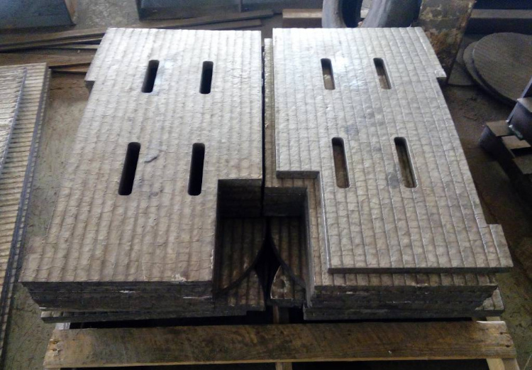 Abrasion Resistant Plate for Round Square Transition