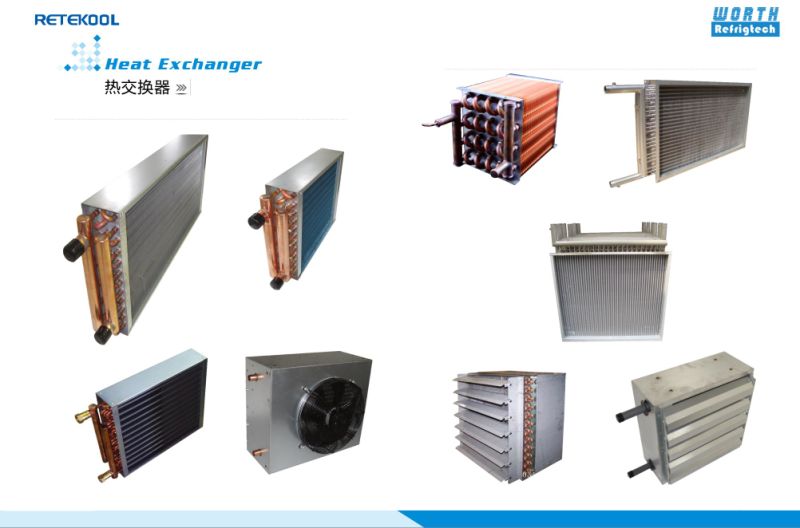 Outdoor Furnace Copper Heat Exchanger Coil for Hanging Hot Water Unit Heaters