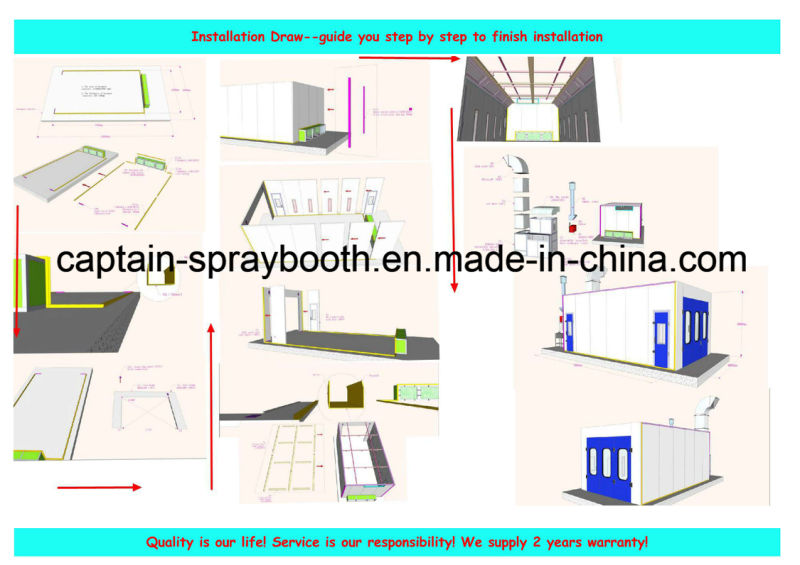 Large Spray Booth, Drying Oven, Coating Equipment