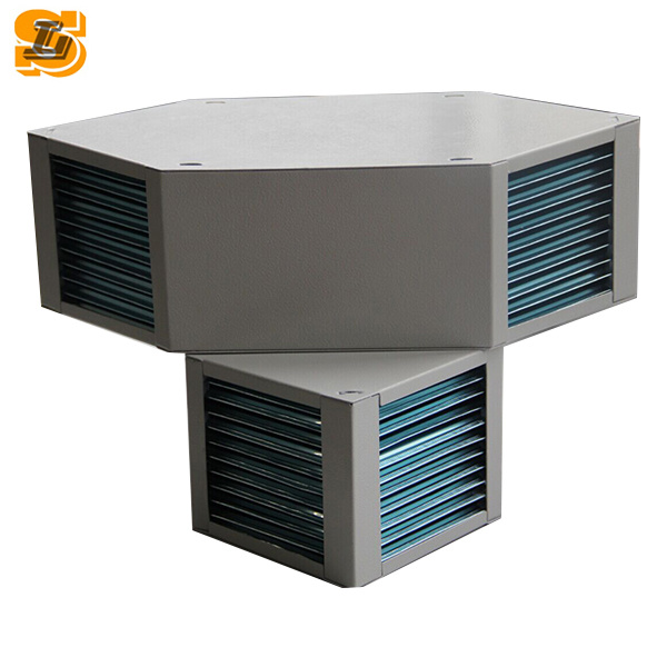 Aluminum Air to Air Plate Heat Exchanger Recuperator