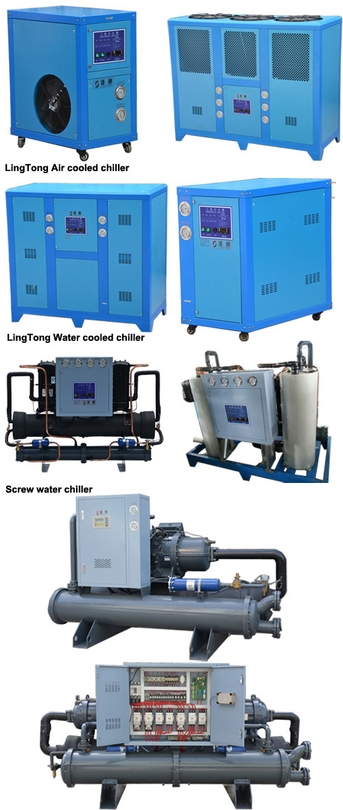 Air Cooled Screw Industrial Water Chiller / Central Air Conditioner Chiller