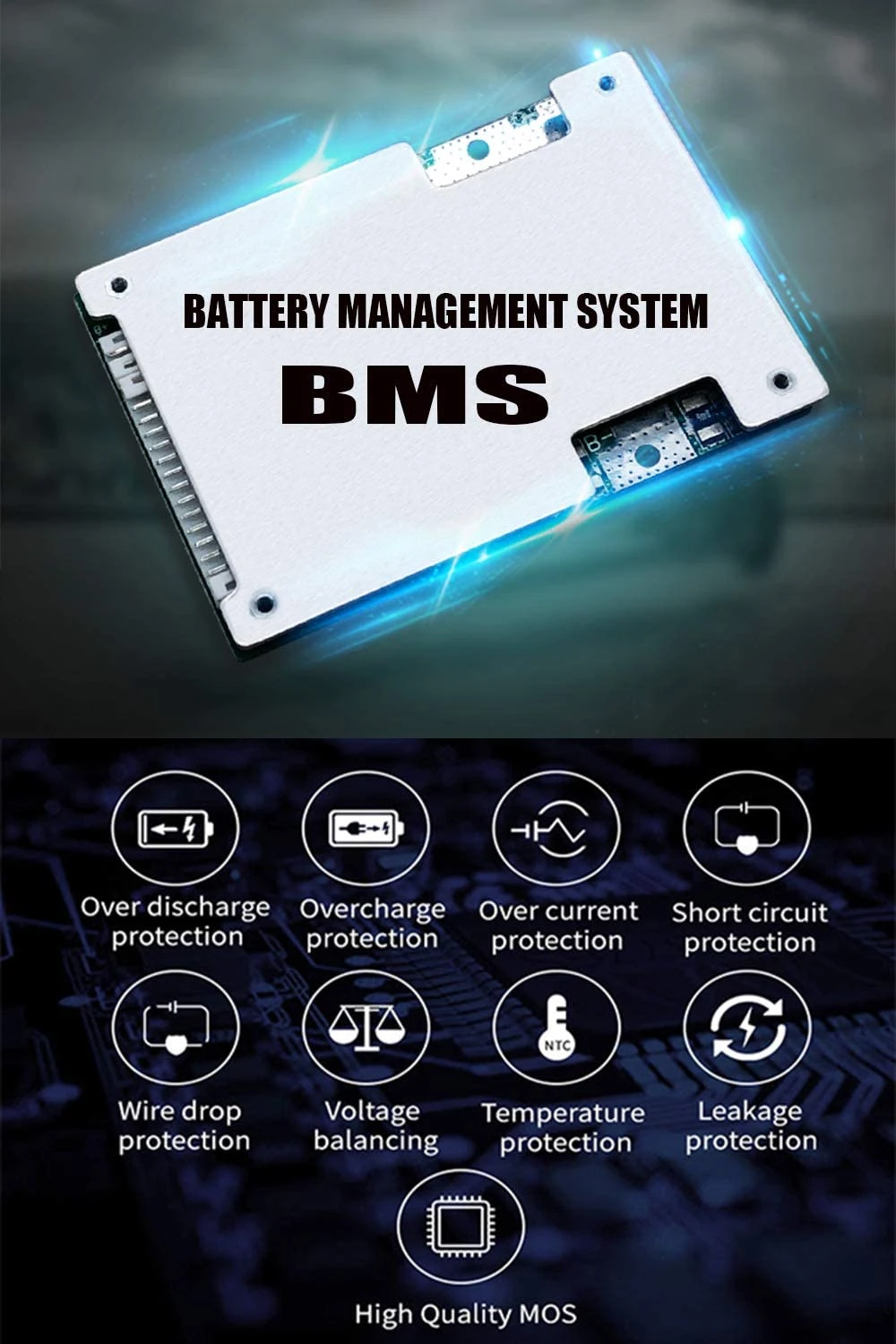 Rechargeable Lithium Ion 12V 60ah External Battery LiFePO4 Battery for Marine Golf Cart RV