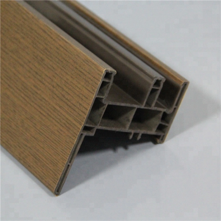 UPVC Profile with Different Sections Plastic Profile Made in China