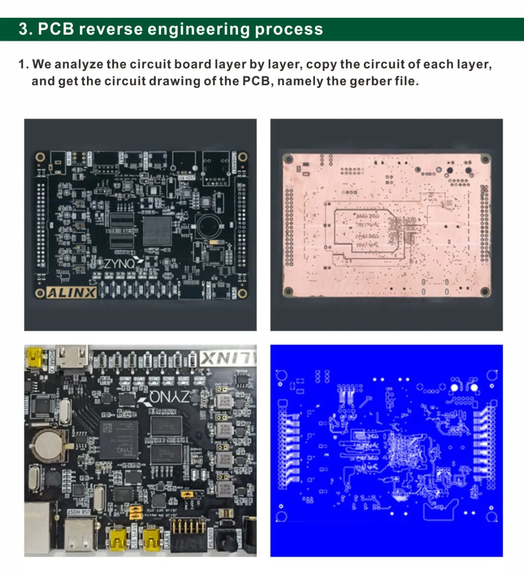 2 Layer PCB 4 Layer PCB Manufacturing Assembly PCB Board Custom