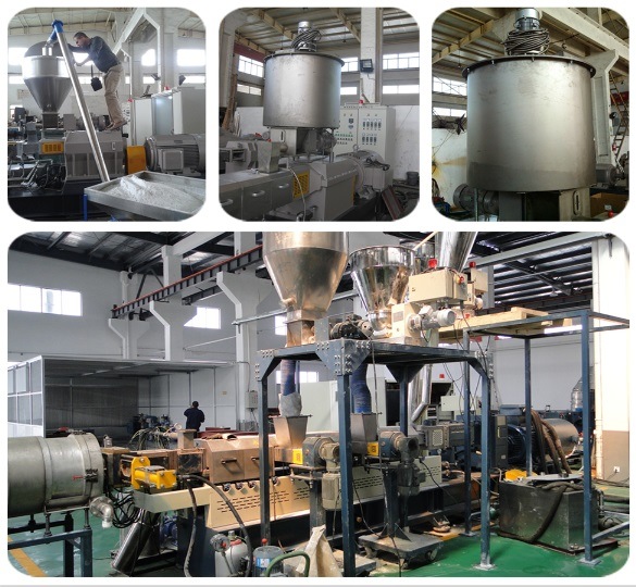 PP PE EVA Plastic Filler Masterbatch Pellets Extruder Machine Price