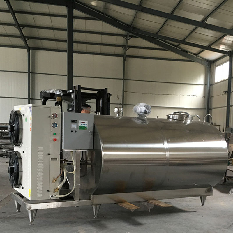 Stainless Steel Yogurt Milk Cooling Tank with Cooling Unit Factory