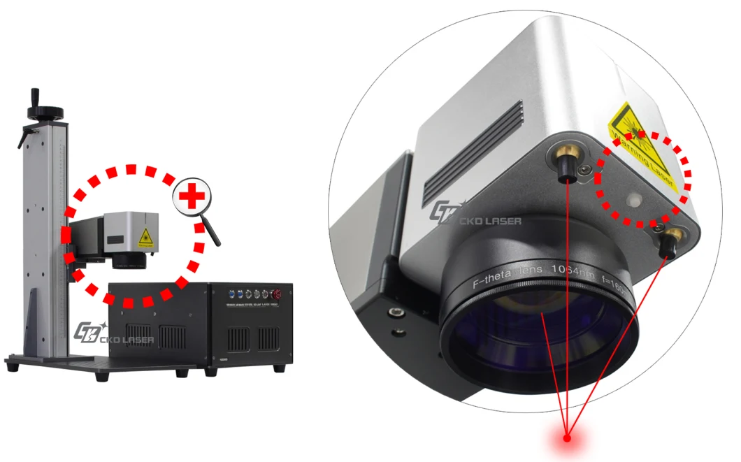 Metal PCB Plastic Logo Printing Machinery by Fiber Laser Quickly Acuratelly