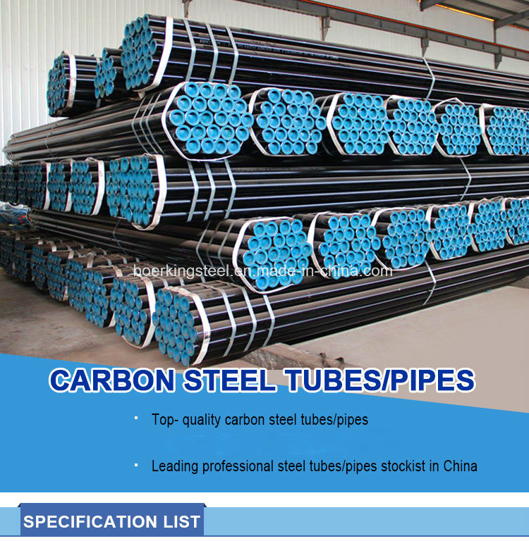 Carbon Steel Seamless Pipe for Heat Exchanger SA192 AISI1020