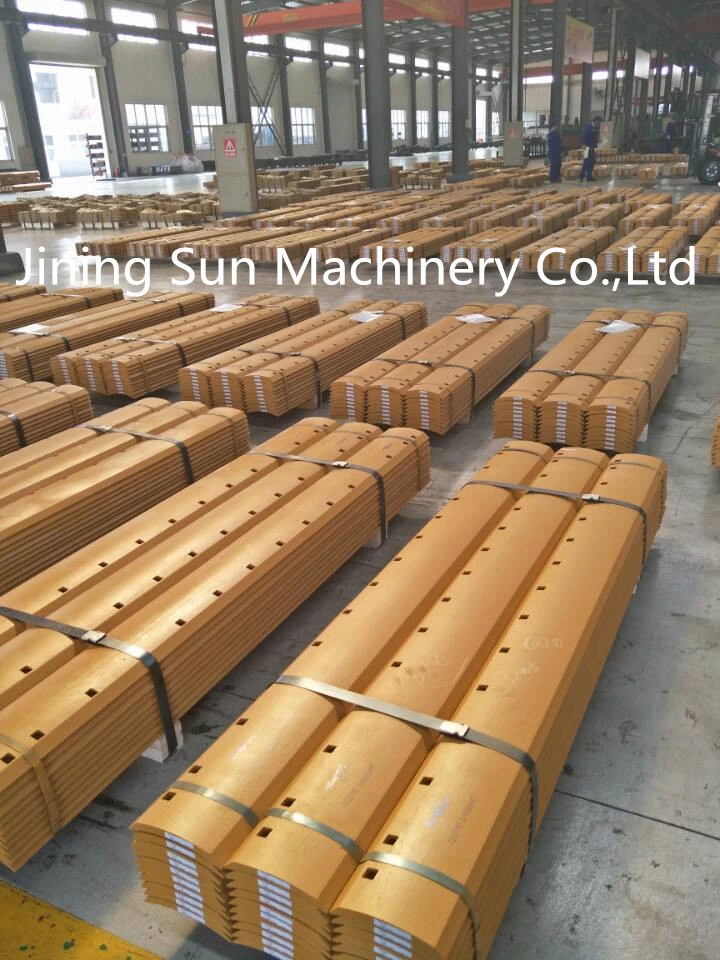 High Carbon Steel Double Bevel Curved Grader Blades and End Bits