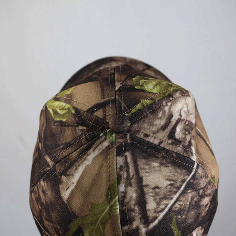 Wholesale Custom Hunting with Ear Flaps Baseball Camo Cap Camouflage for Hunting Outdoor