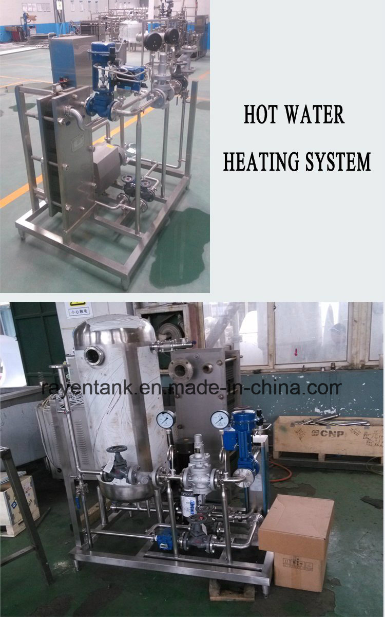 SUS316L Sanitary Heat Exchanger Plate Tube Water Heat Exchanger