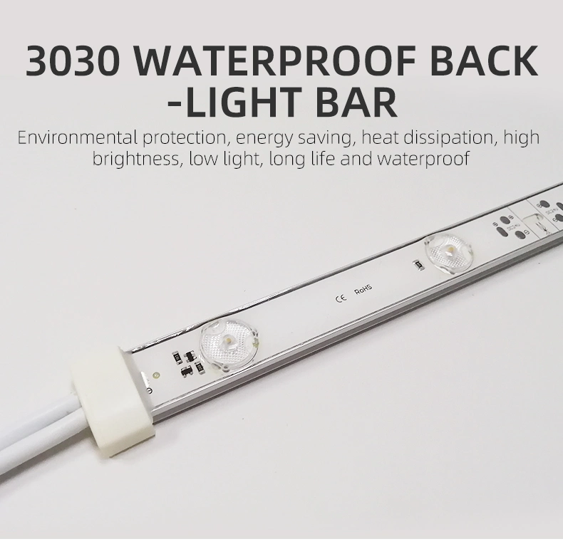 Waterproof Diffuse Reflection Lamp Strip Card Cloth Light Box Light Source Hard Lamp Strip Backlight Bar