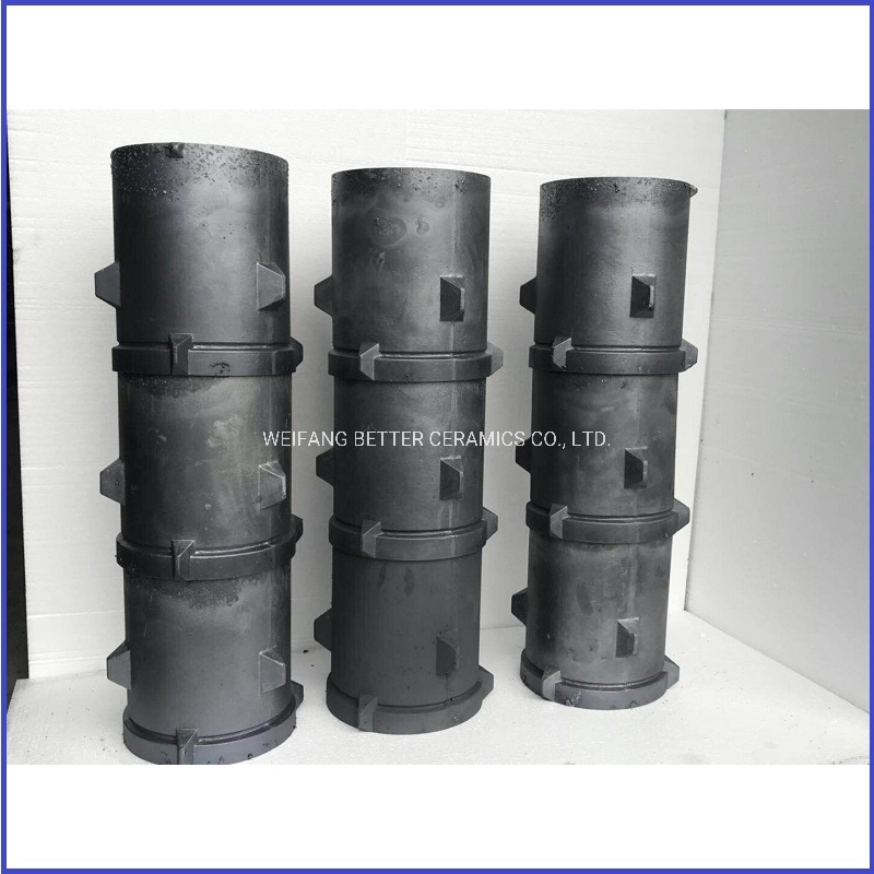 Reaction Bonded Silicon Carbide RBSIC/SISIC radiation pipe