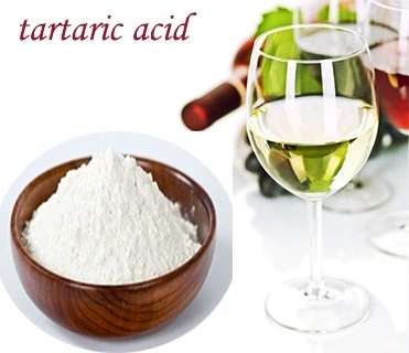 High Quality Food Additive Antioxidants Tartaric Acid From China