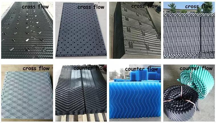 Round Cooling Tower PVC Packing Fill Infill
