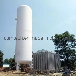 Top Tank Equipment Pressure Vessel Cryogenic Liquid Storage Tank