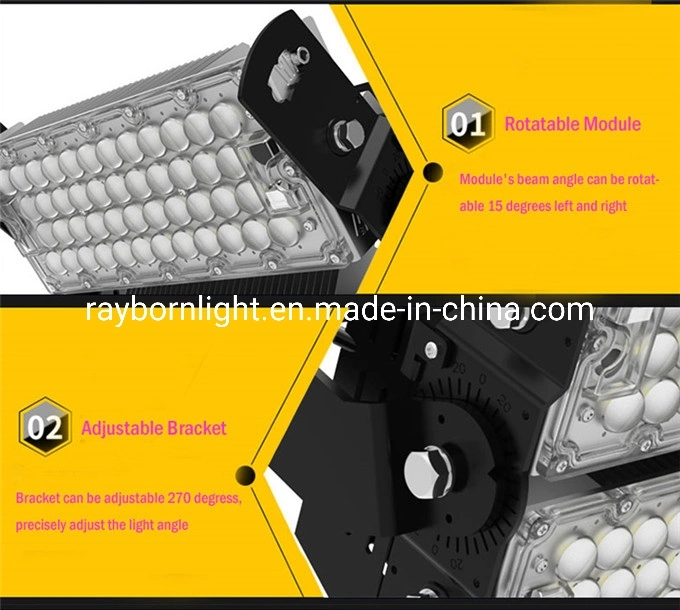 High Power SMD Aluminum Outdoor Waterproof IP66 LED Flood Light 600W 800W 1000W 12000W LED Searchlight