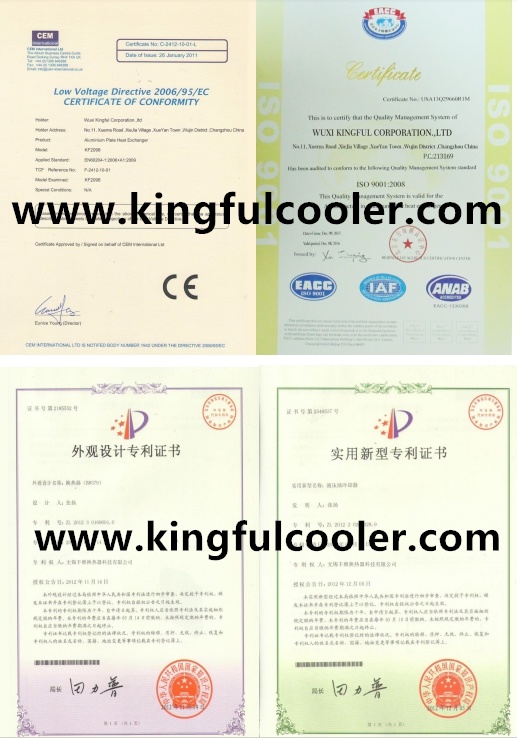 Ingersoll Rand Compressor Heat Exchanger 24746927 Oil Air Radiator Cooler