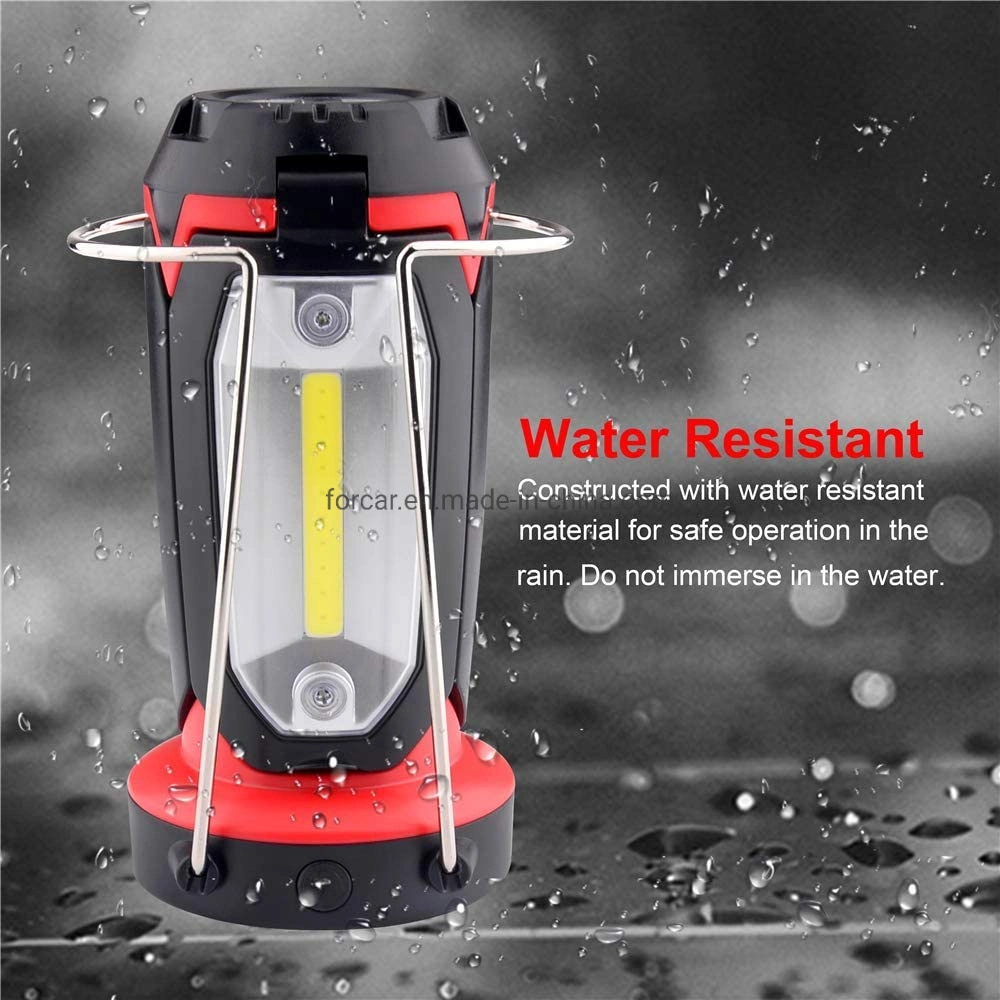 Outdoor Flood Light LED Camping Lantern Lights USB Rechargeable Lanterns Mini Flashlight Emergency Torch Night Light Tent Lamp for Camping Hiking