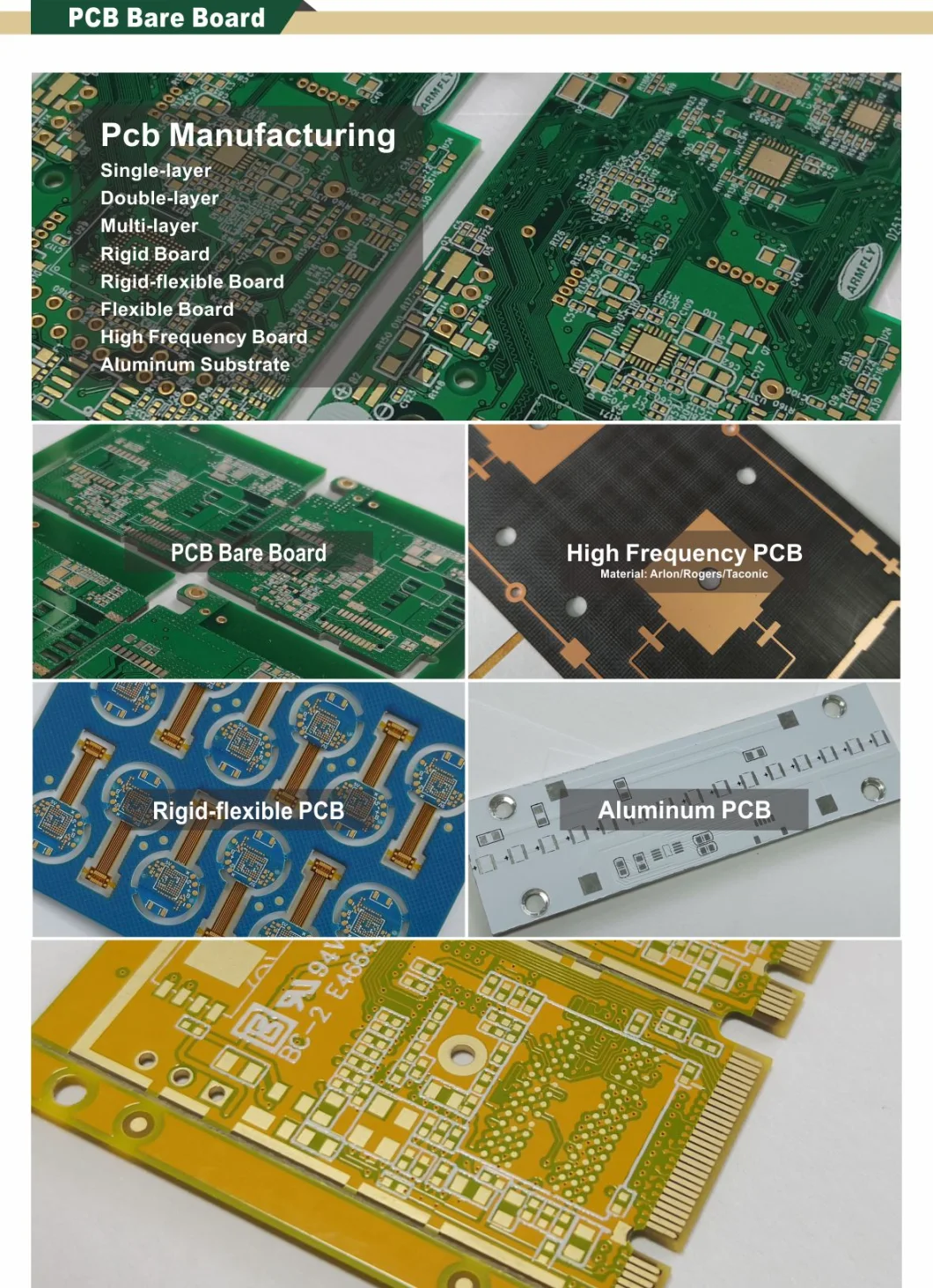 Factory Price Circuit Board PCB PCBA Board Assembly China Printed Circuit Board Shenzhen Professional Manufacture