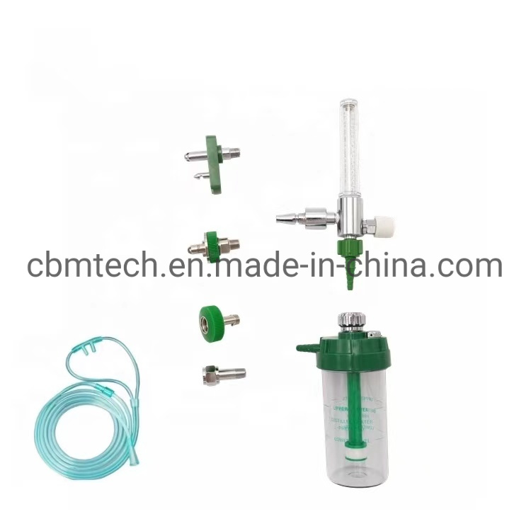 Medical Oxygen Flowmeters, Tube-Type Oxygen Flowmeter with BS O2 Probe