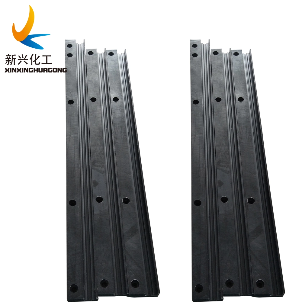 UHMWPE Impeller / UHMWPE Wear Resistant Slide Strip CNC Customized Hard Plastic Strip on Sale