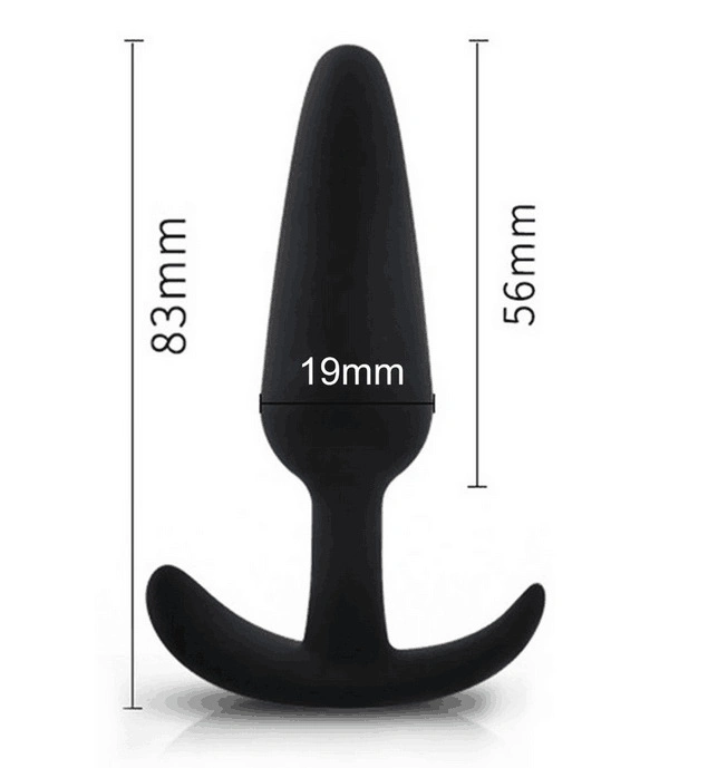 Three-Piece Suit Anal Plug Sex Product for Adult Medical-Grade Silicone Butt Plug