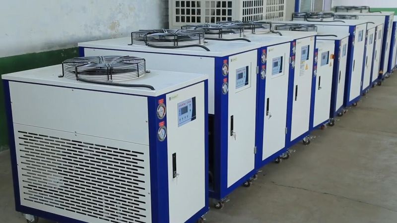Small Water Cooling Machine 15kw 6HP Air Cooled Water Chiller 5HP