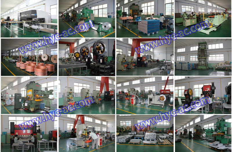 Electronic Coating Stainless Steel Copper Tube Finned Coil Heat Exchanger