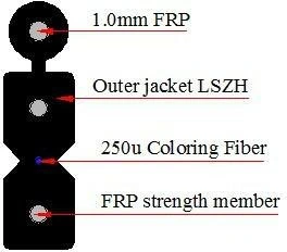 1f Optical Fiber Patch Cord Sc/Upc Drop Cable Fiber Optic Patch Cord